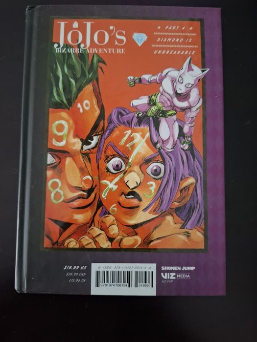 Livro Mangá - JoJo's part 4