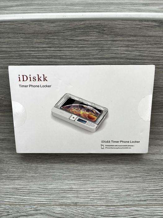 Caixa de Bloqueio de Telemóvel com Temporizador