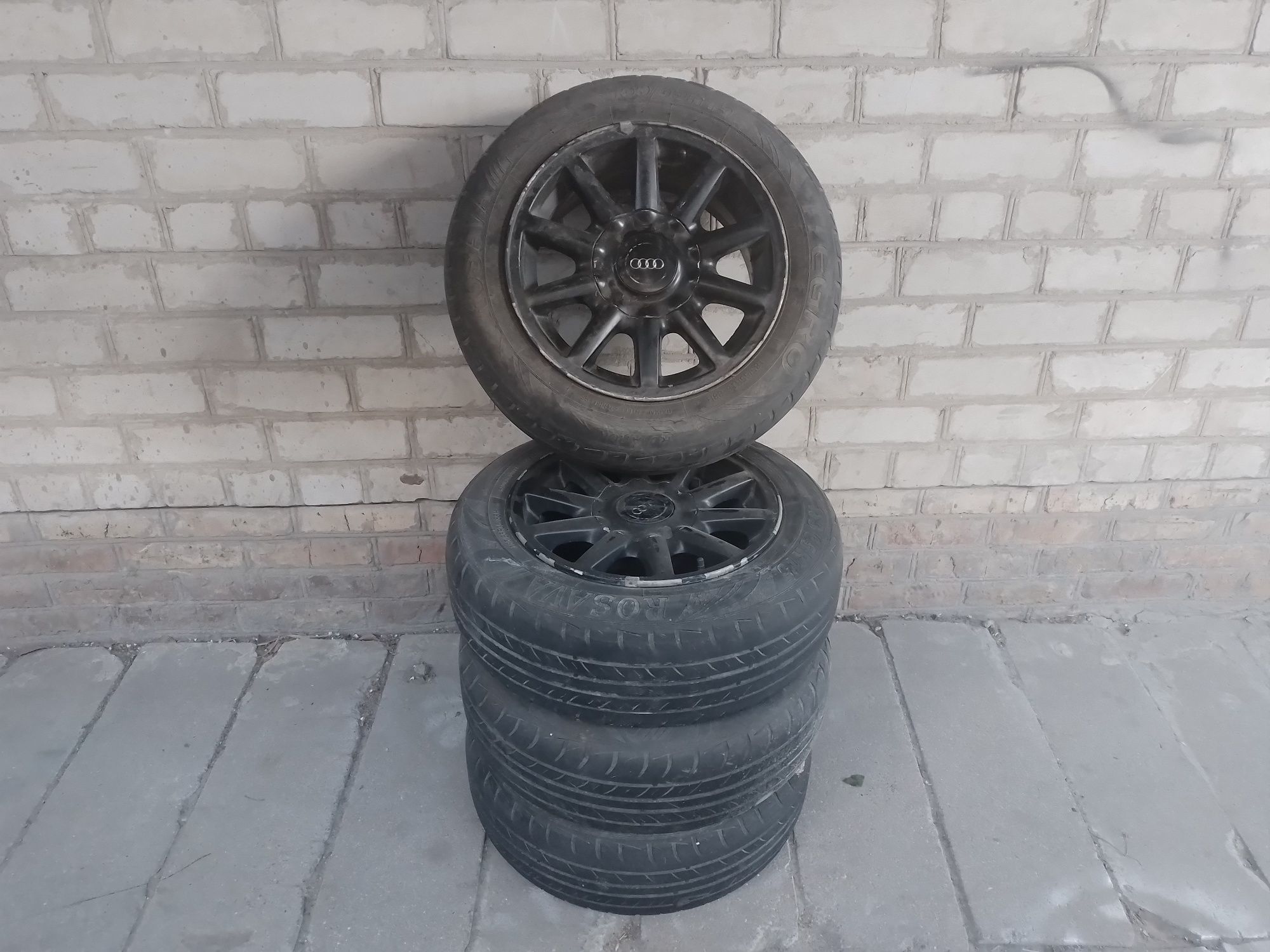 Оригінальні титанові диски AUDI R 15 4×108