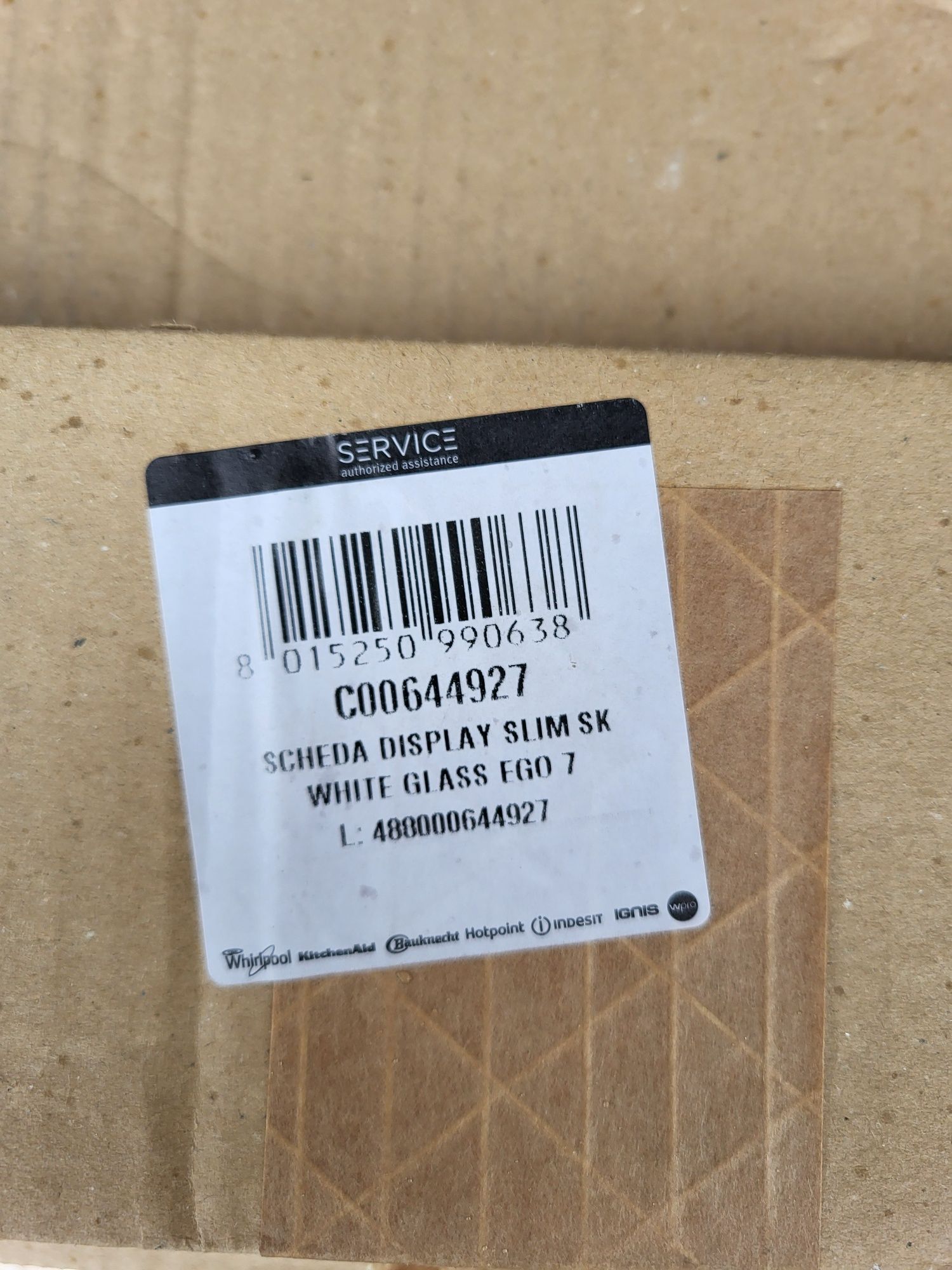 Panel sterowania płyty indukcyjnej  Ikea Whirlpool c00644.927