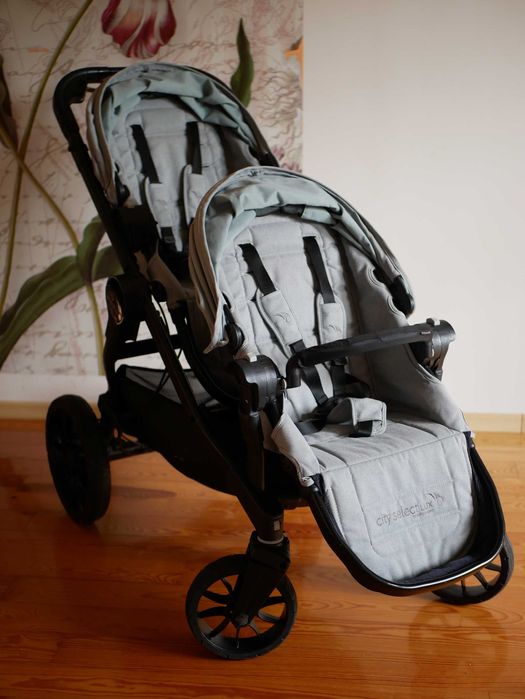 Baby Jogger City Select Lux - wózek rok po roku, zestaw, polecam!