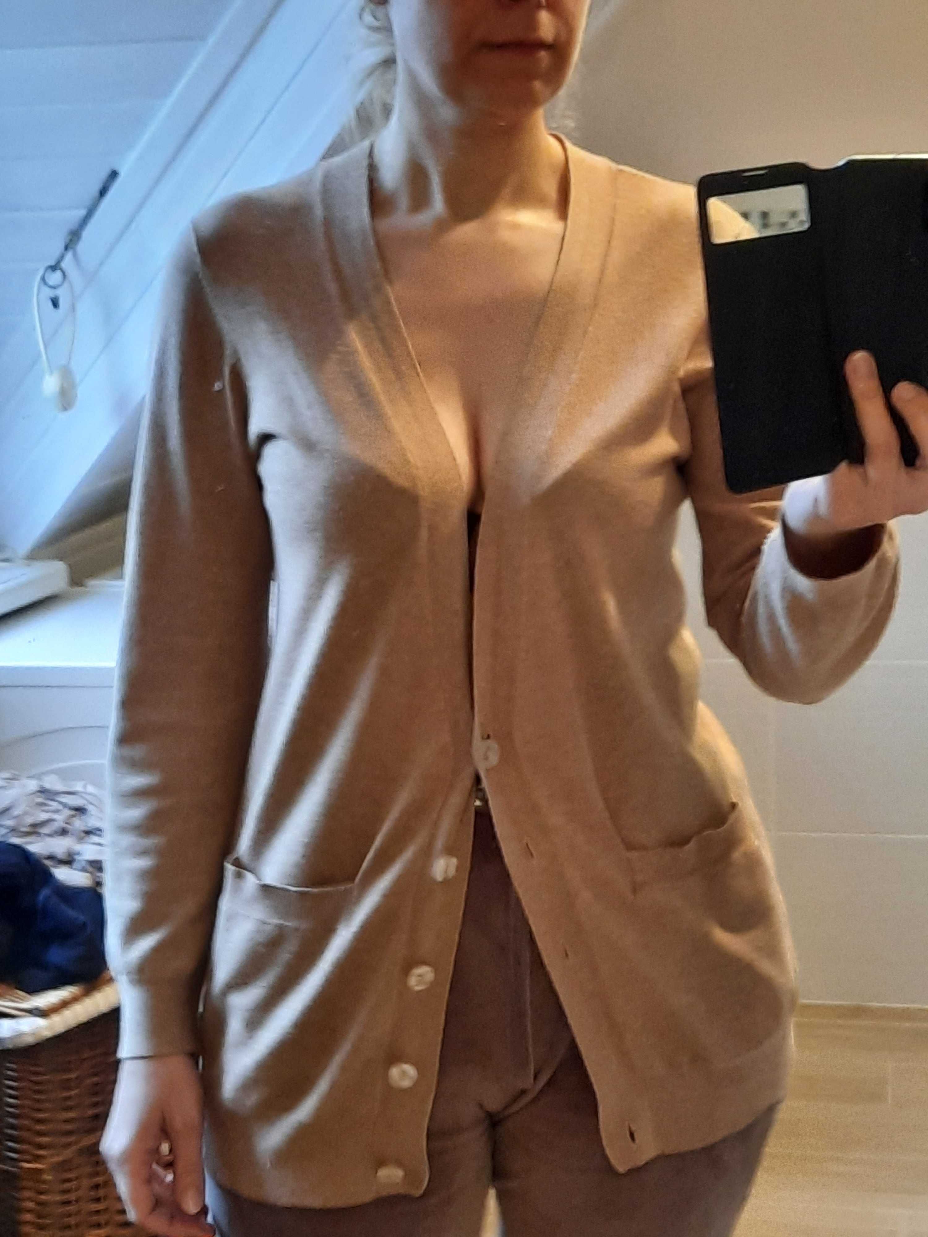 Sweter beżowy Unity XL
