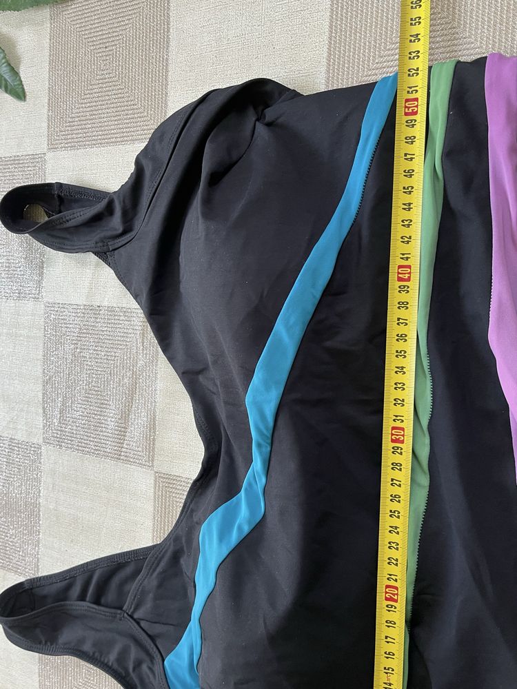 Kostium kąpielowy strój jednoczęściowy push up wyprofilowany 4XL/5XL