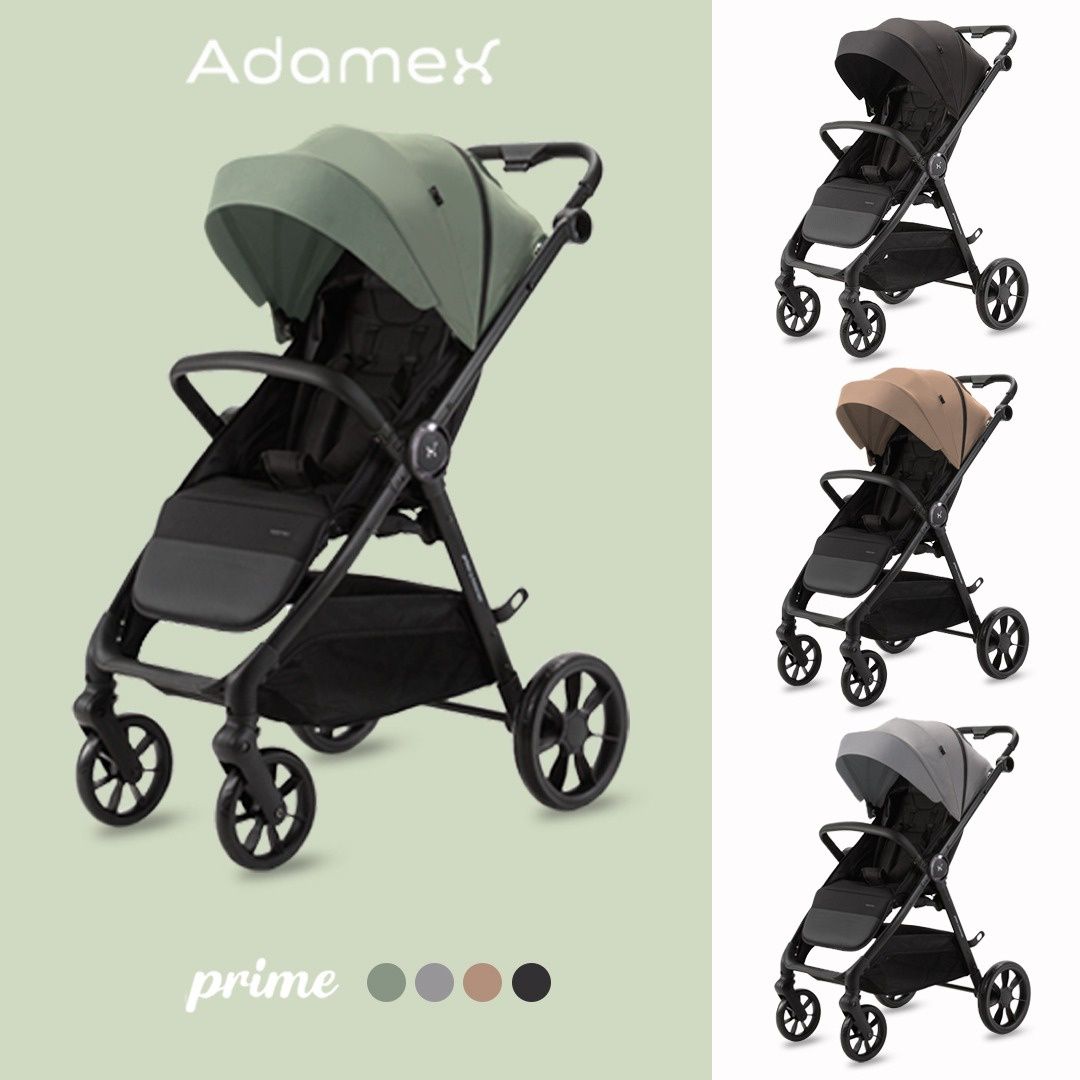 Adamex Prime wygodna duża spacerówka