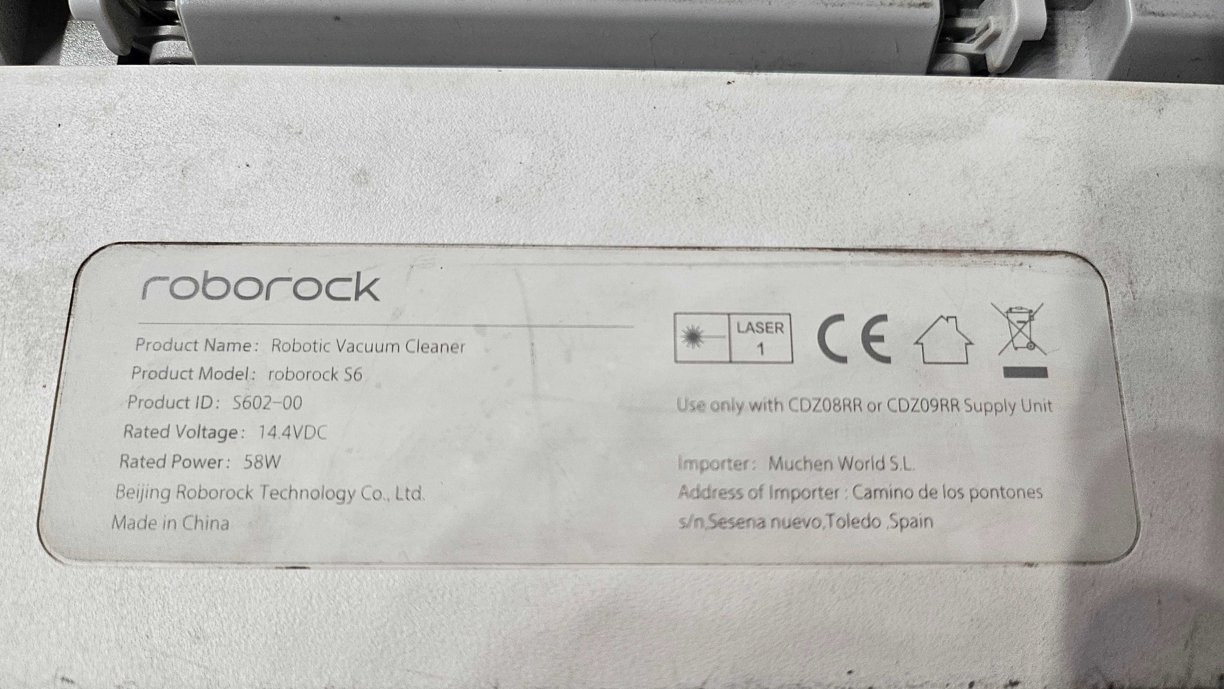 Roborock S6 - Robot sprzątający z funkcją mopowania