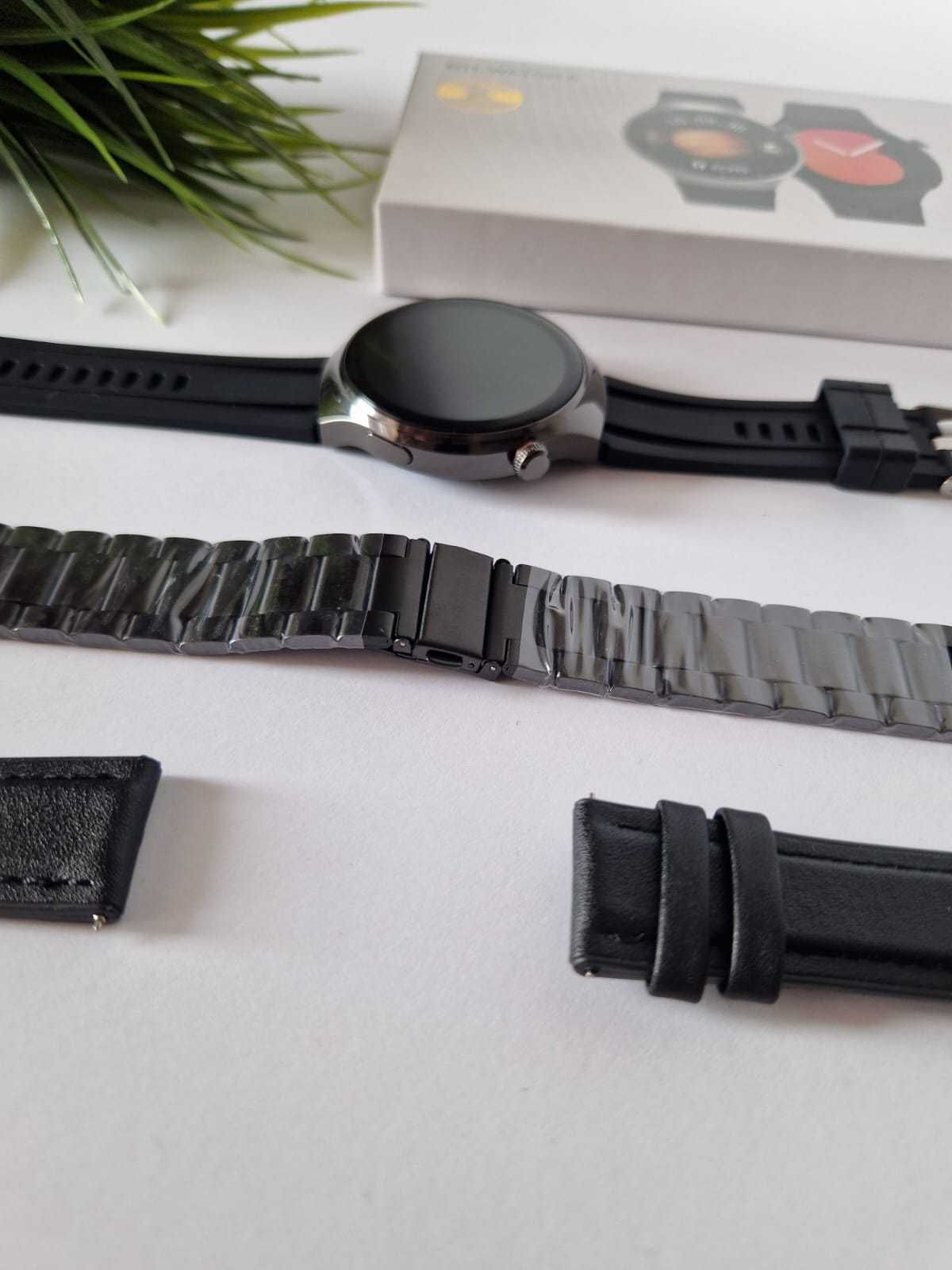 Smartwatch czarny Nowy komplet