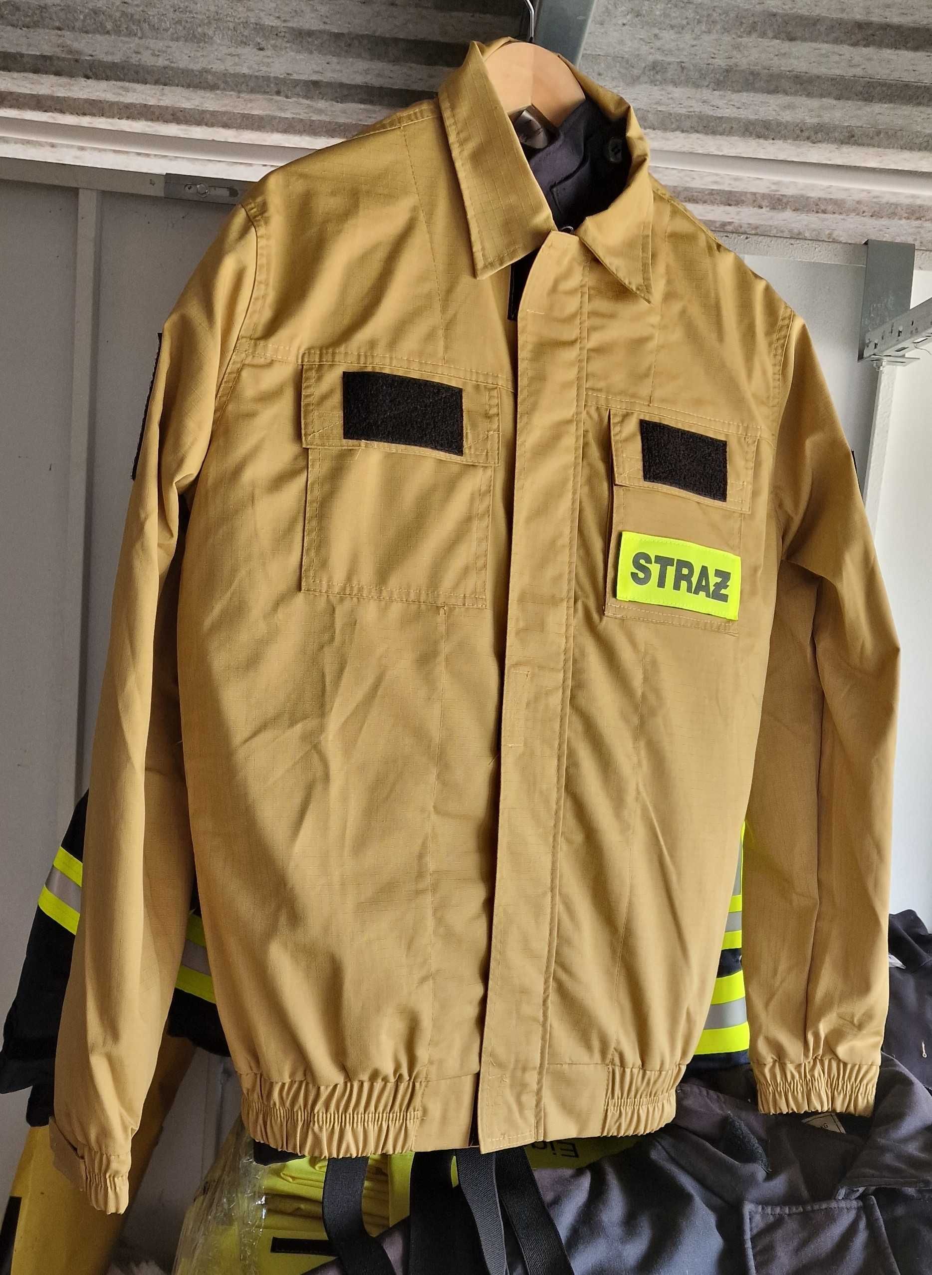 STRAŻ Ubranie koszarowe Koszarówka piaskowa Rozm. L/XL