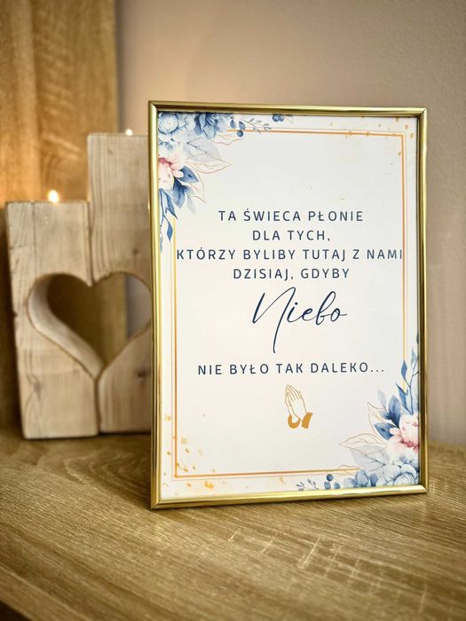 Ta świeca płonie ślub wesele  [bez ramki]
