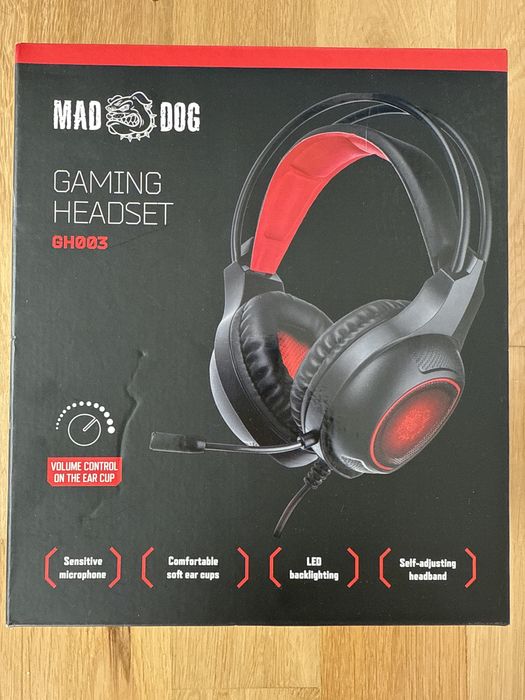 MAD DOG słuchawki gamingowe GH003