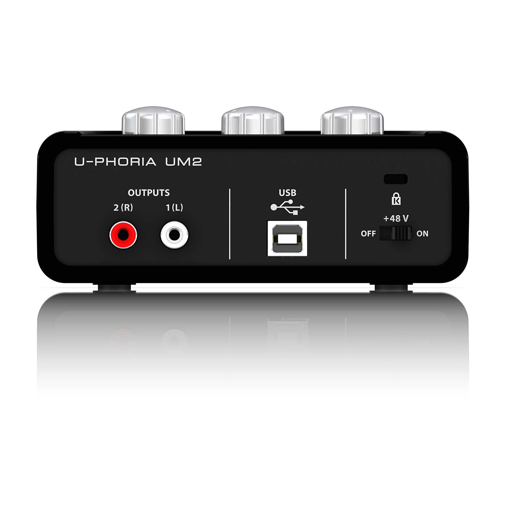 Uphoria UM2 - interfejs audio karta dźwiękowa domowe studio nagrań