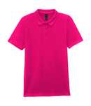 Koszulka polo męska GILDAN Softstyle Double Pique Heliconia XL