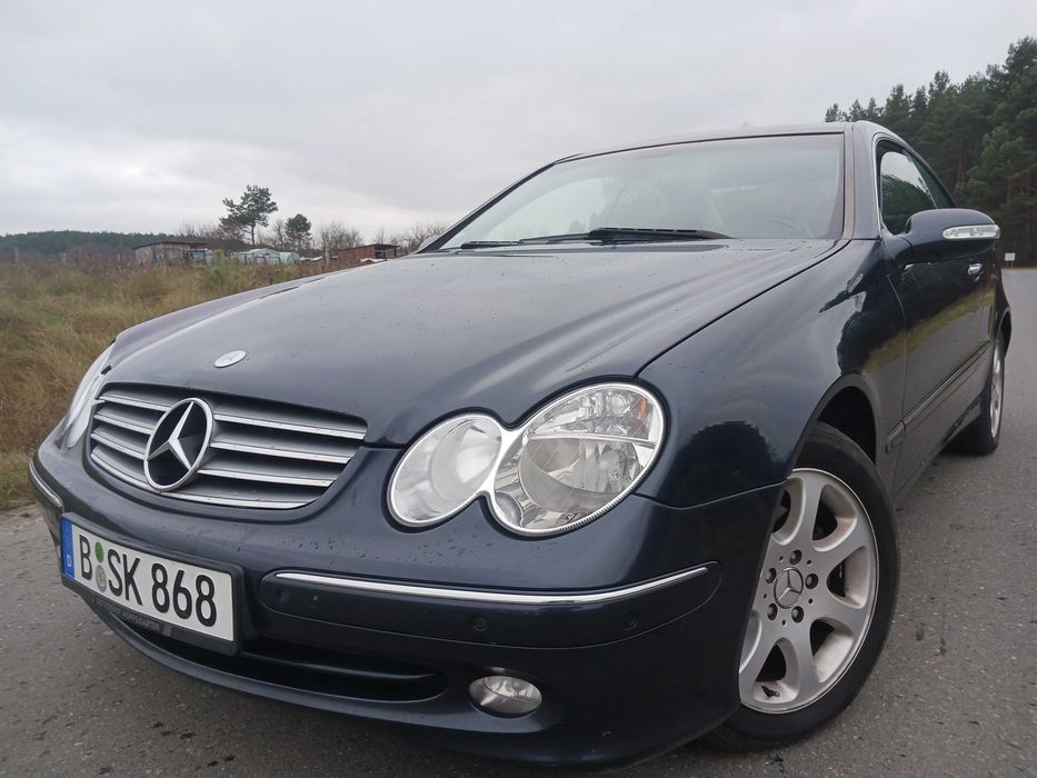 Mercedes-Benz. CLK 200 Kompressor, 1.8 benzyna, Automat, Elegance