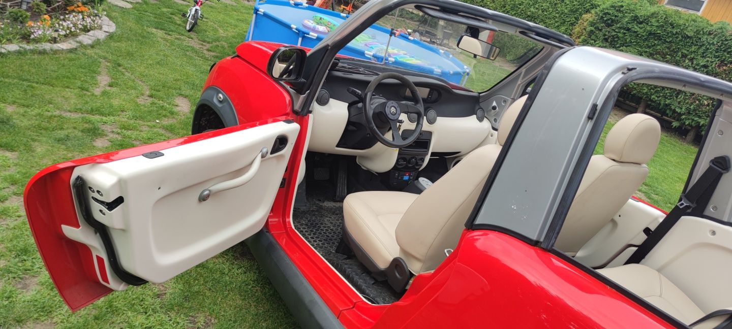 Citroen E-mehari Mehari SUV cabrio wyjątkowe auto jak C3