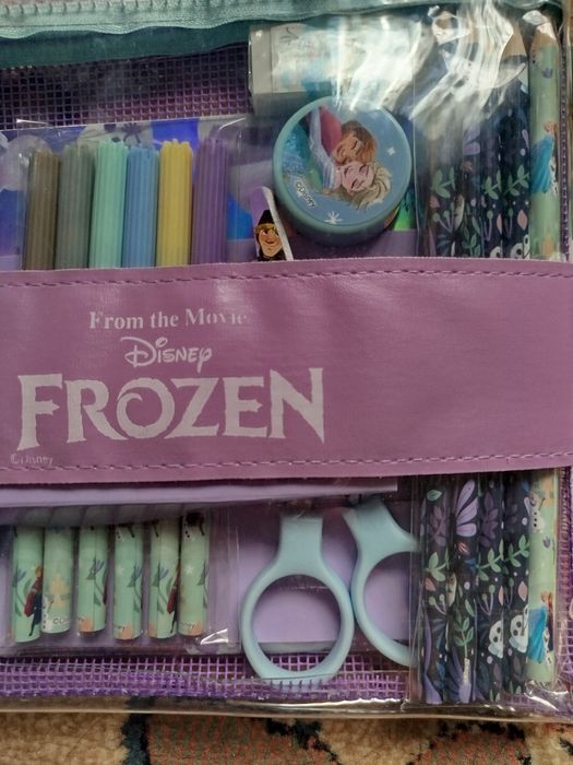Дитячий концелярський набір для школи Disney Frozen, набір