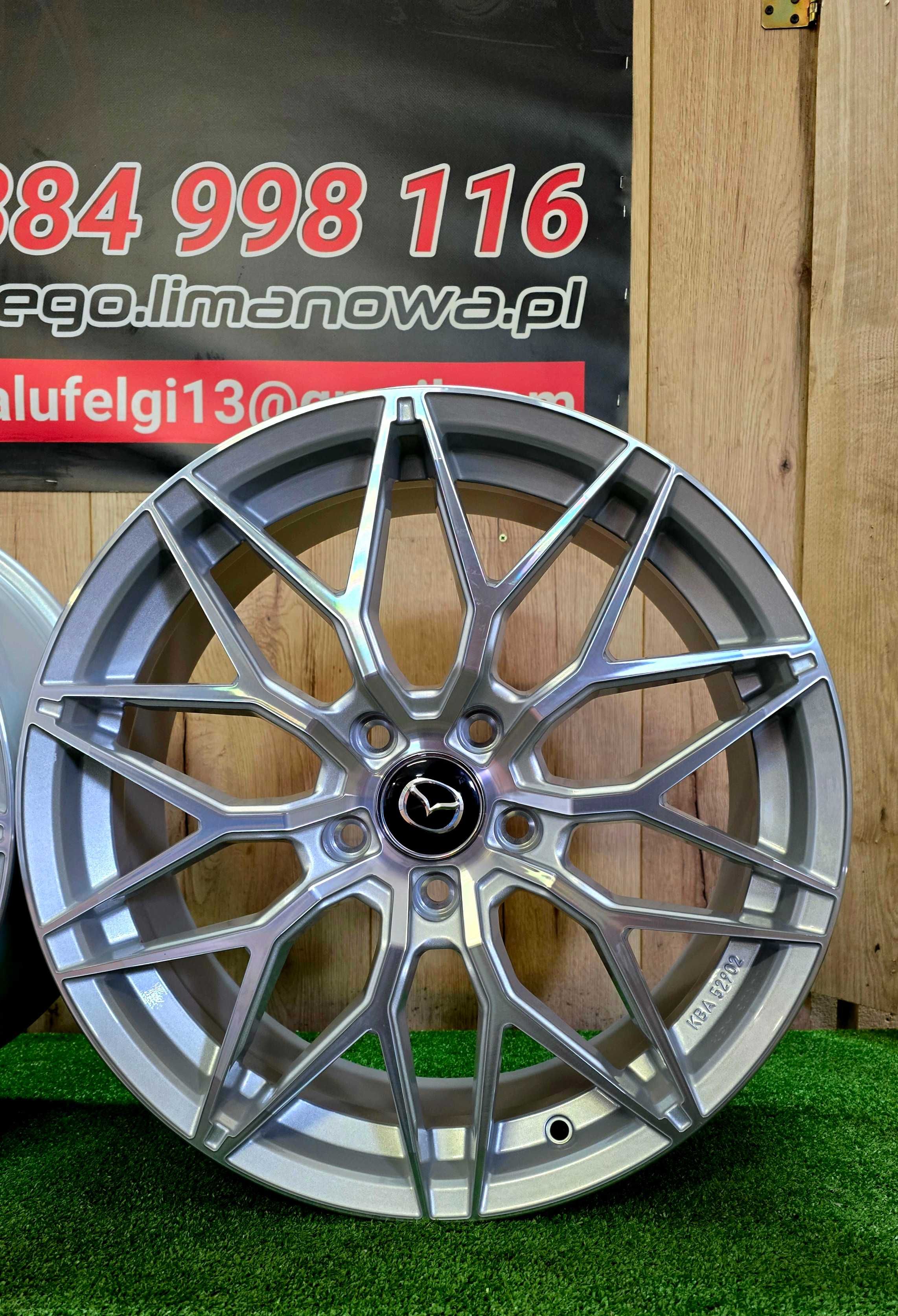 NOWE ALUFELGI MAZDA 18x5x114,3 - Mazda3,Mazda5,Mazda6,Cx3,Cx30,Cx5