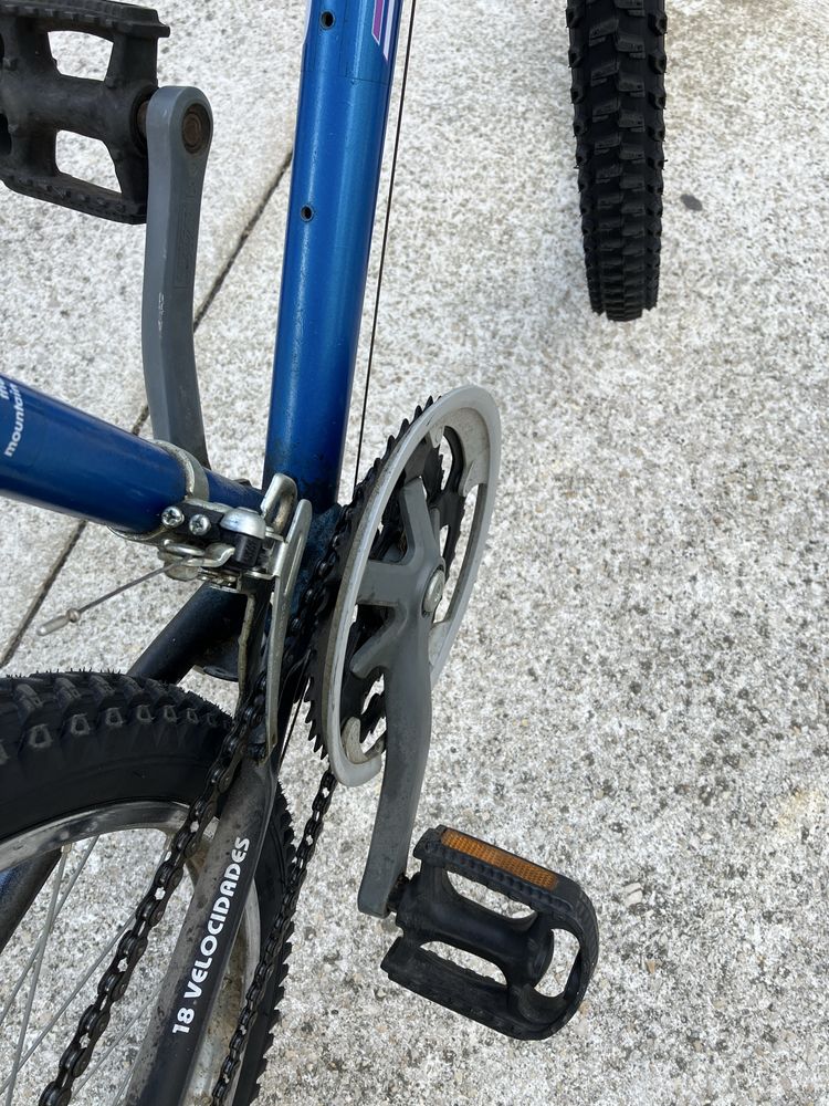 Bicicleta de roda 24 com pneus e câmaras de ar novos.