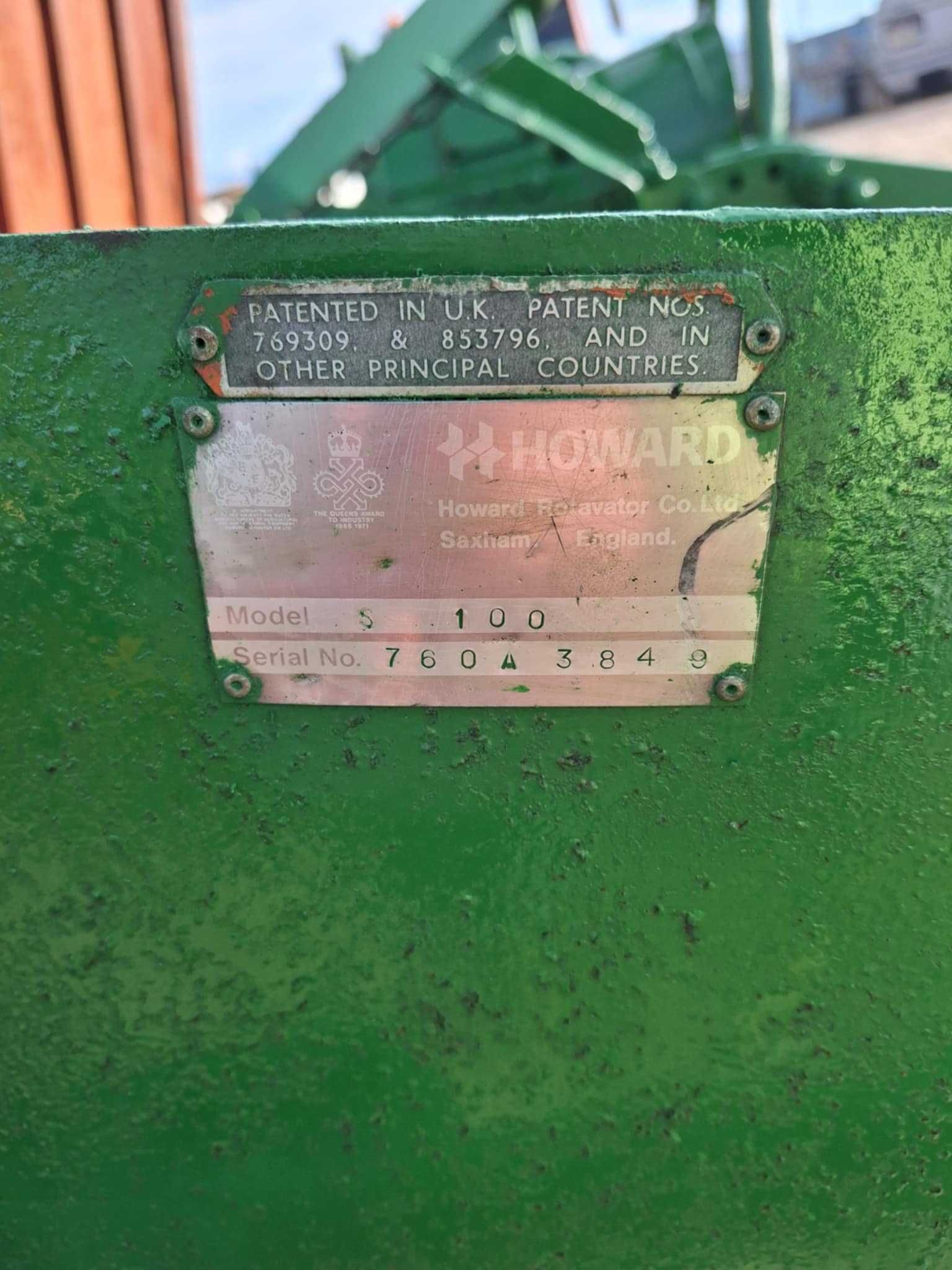 Glebogryzarka Howard- 2.5metra robocza