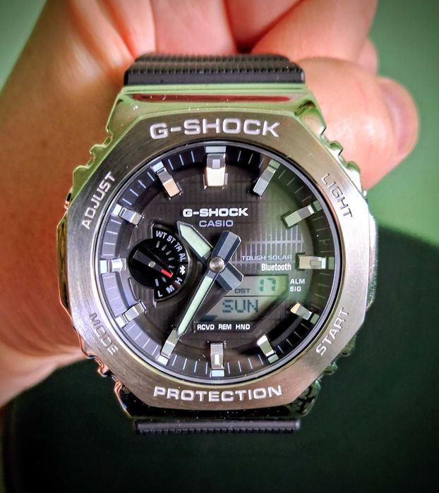 Casio G-Shock G-STEEL GBM-2100-1AER, stan idealny!