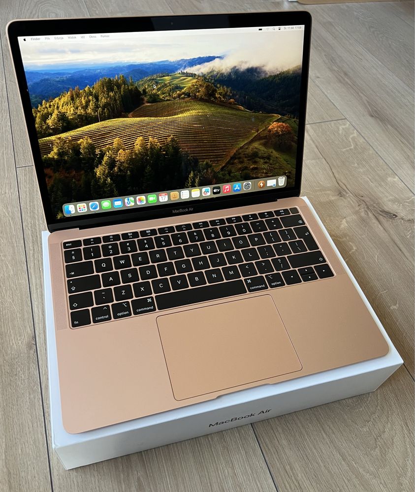 Idealny MacBook Air 13” 8/128GB w PERFFEKCYJNYM stanie! Touch ID!