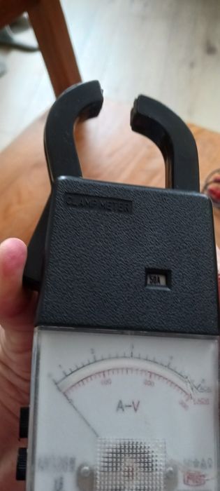 Amperimetro antigo mas a funcionar