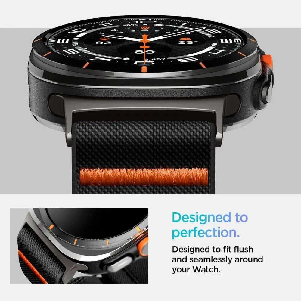 Ремешок Spigen Watch Band Lite Fit для Galaxy Watch Ultra 47mm Black
