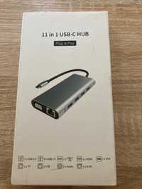 HUB USB-C 11 w jednym