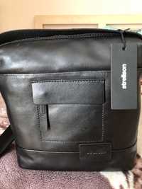 Продам Нову оригінальну шкіряну чоловічу сумку Strellson(чорний колір)