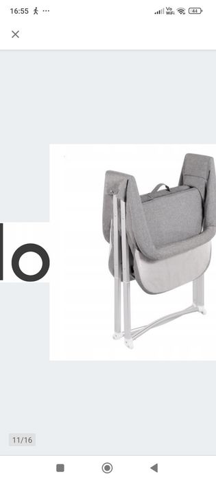 Łóżeczko turystyczne Lionelo Vera plus materac