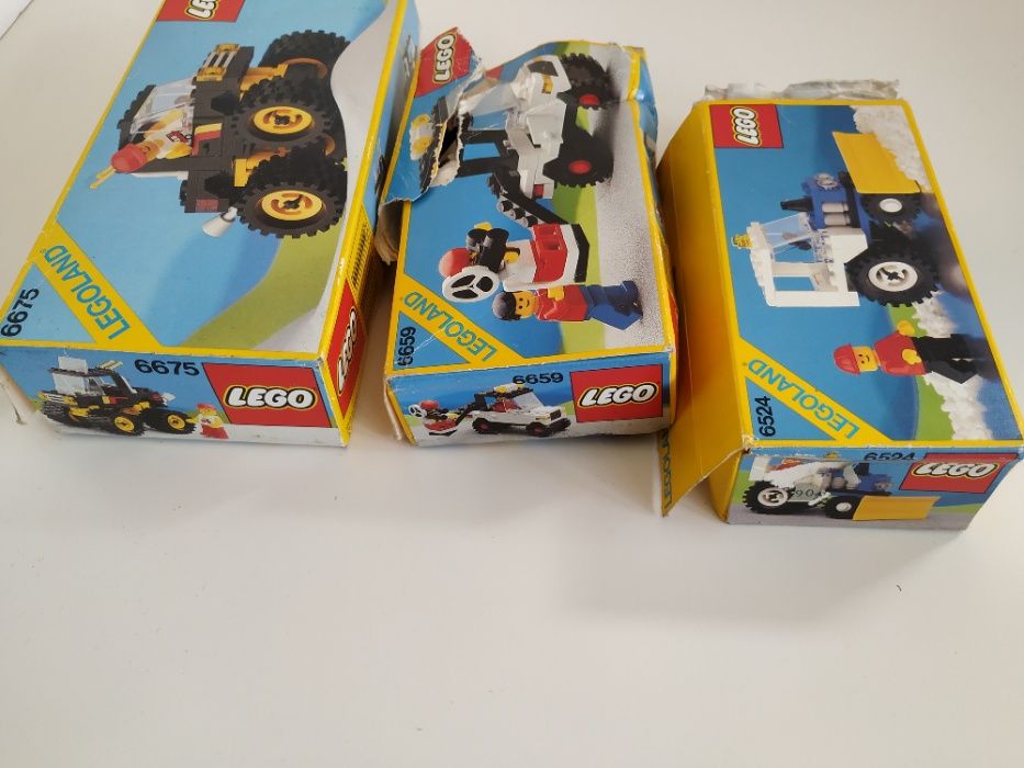 Lego carros 6524, 6659 e 6675
