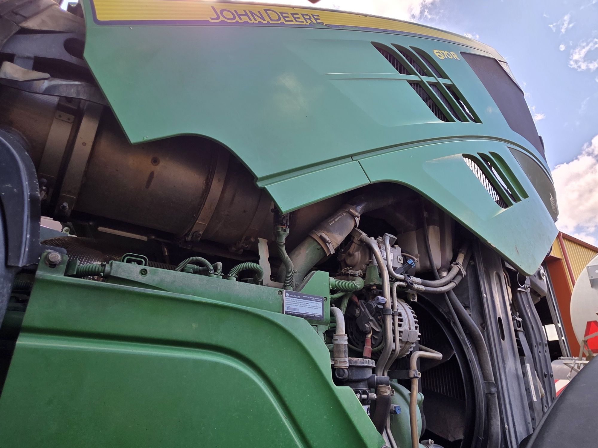 John Deere 6170R 4200mth jak nowy !, 1 właściciel 190 KM  55km  LED360