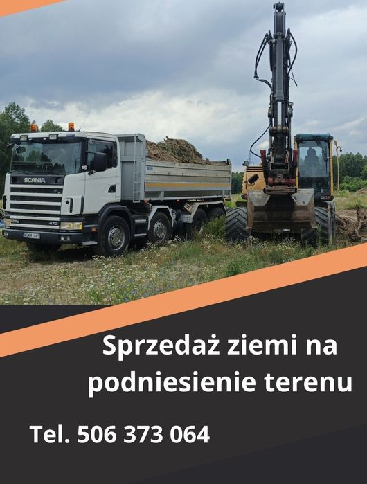Sprzedaż ziemi na podniesienie terenu
