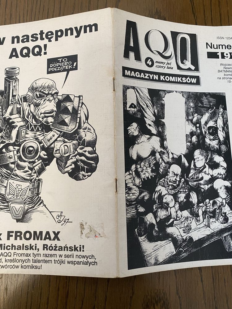 Unikat! Magazyn komiksów AQQ 1997 nr 14 ( 2/1997 )