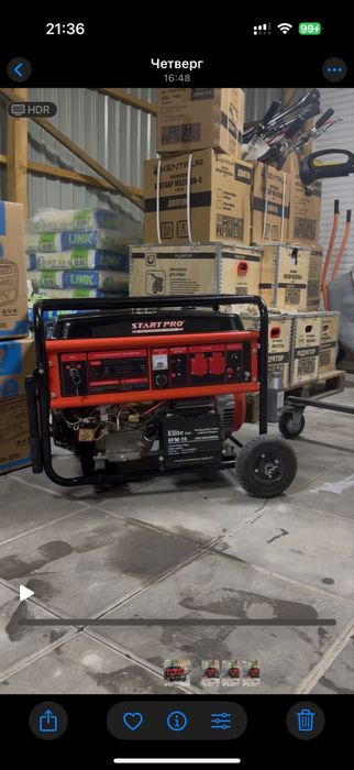 Продам генератор 5,5 кВт