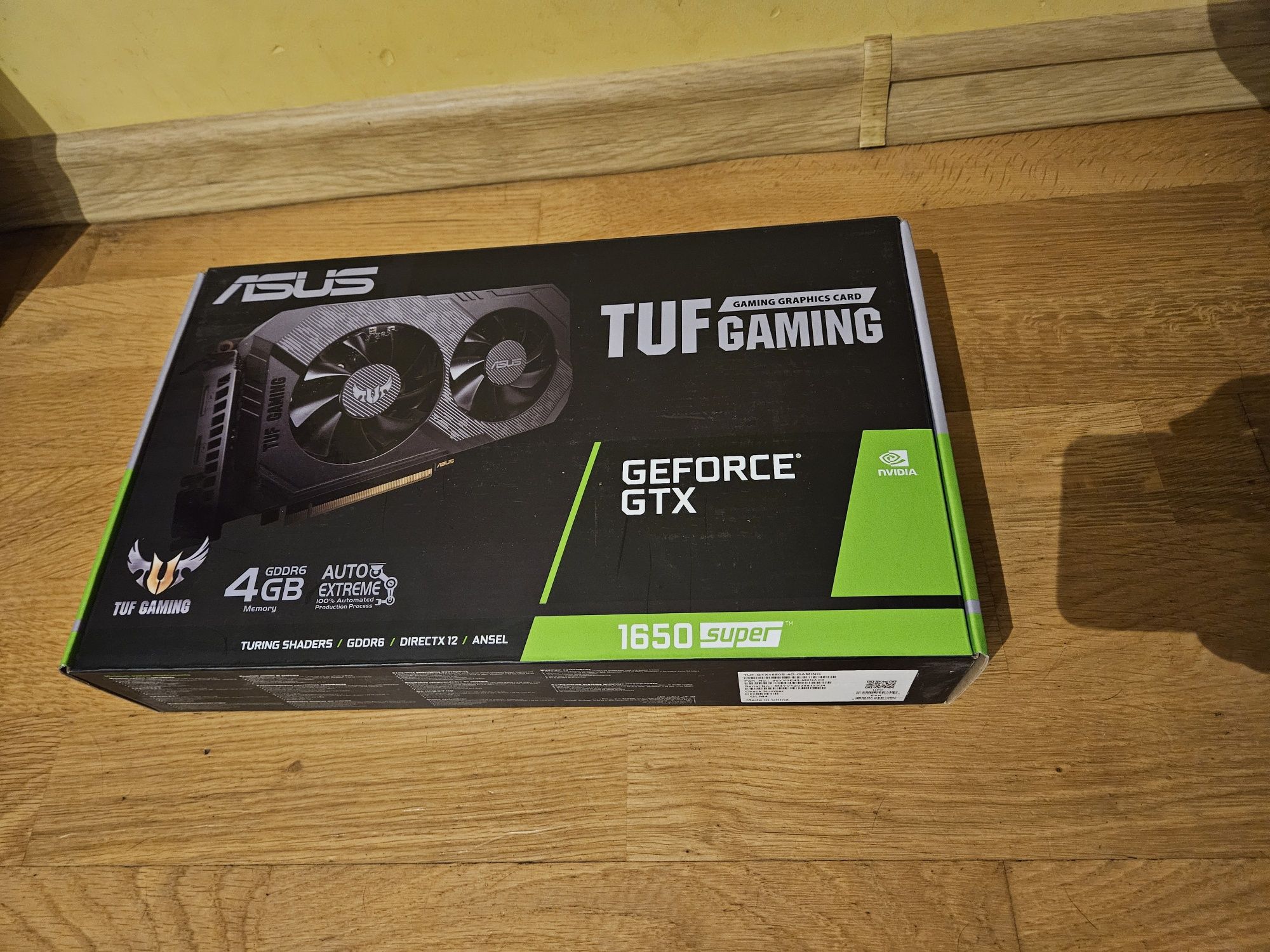 Karta graficzna Asus TUF GeForce GTX 1650 SUPER Gaming 4GB GDDR6 Box