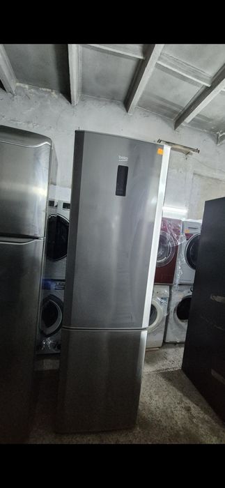 Продам двокамерний холодильник Beko суха заморозка 2 м висота