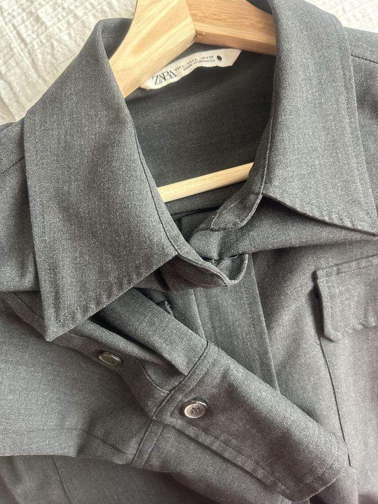 Camisa cinza Zara