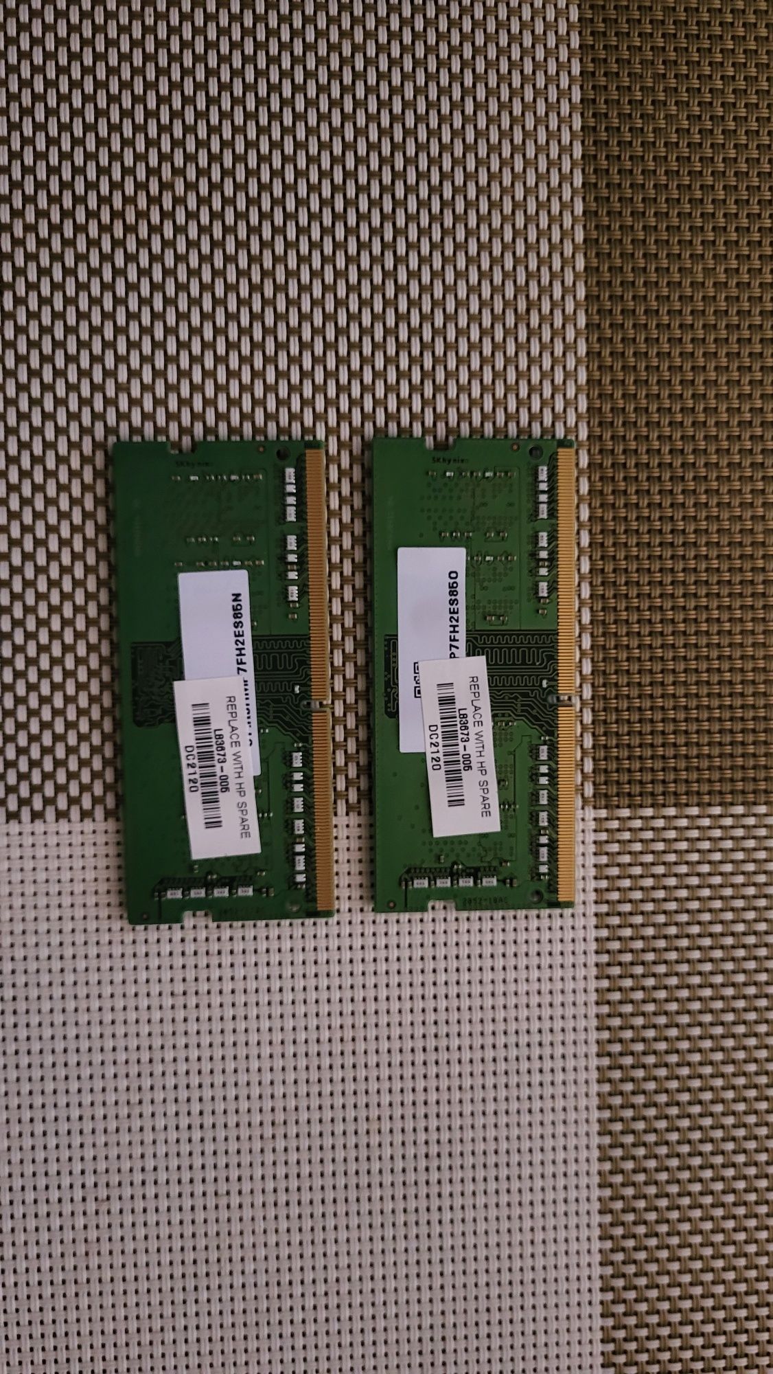 ОЗУ SODIMM DDR4 8GB (2 планки по 4gb) 3200MHz SK hynix
