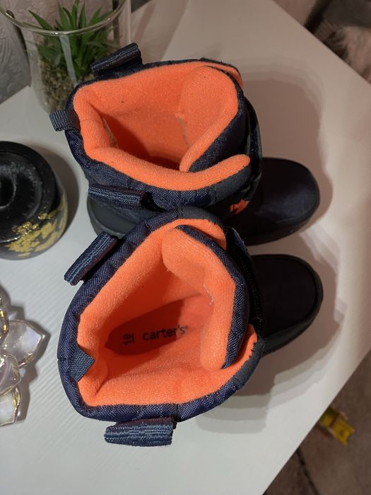 Чобітки термо ботинки сноубутси Carters  10 р (26-27)  17,1 см
