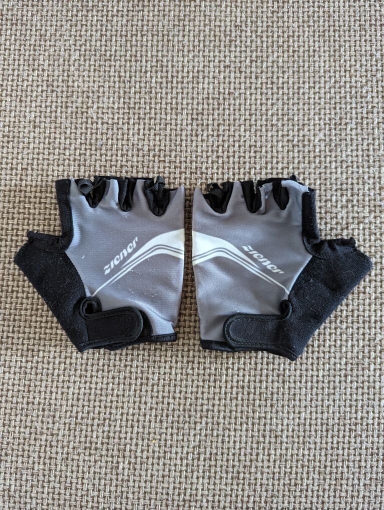 Ziener велоперчатки летние (черные) рXL