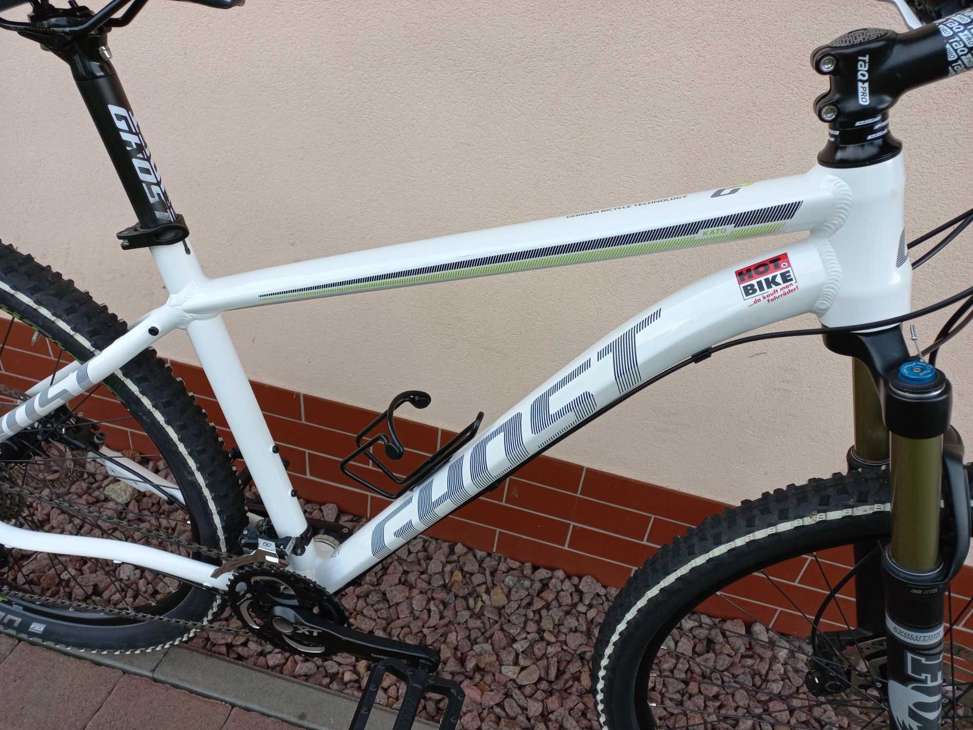 MTB * GHOST KATO * 18'' * Deore XT 3x10 * FOX * koła 27,5'' * stan bdb