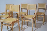 Cadeira com Palhinha / Estilo Nórdico / Escandinavo / Retro Vintage