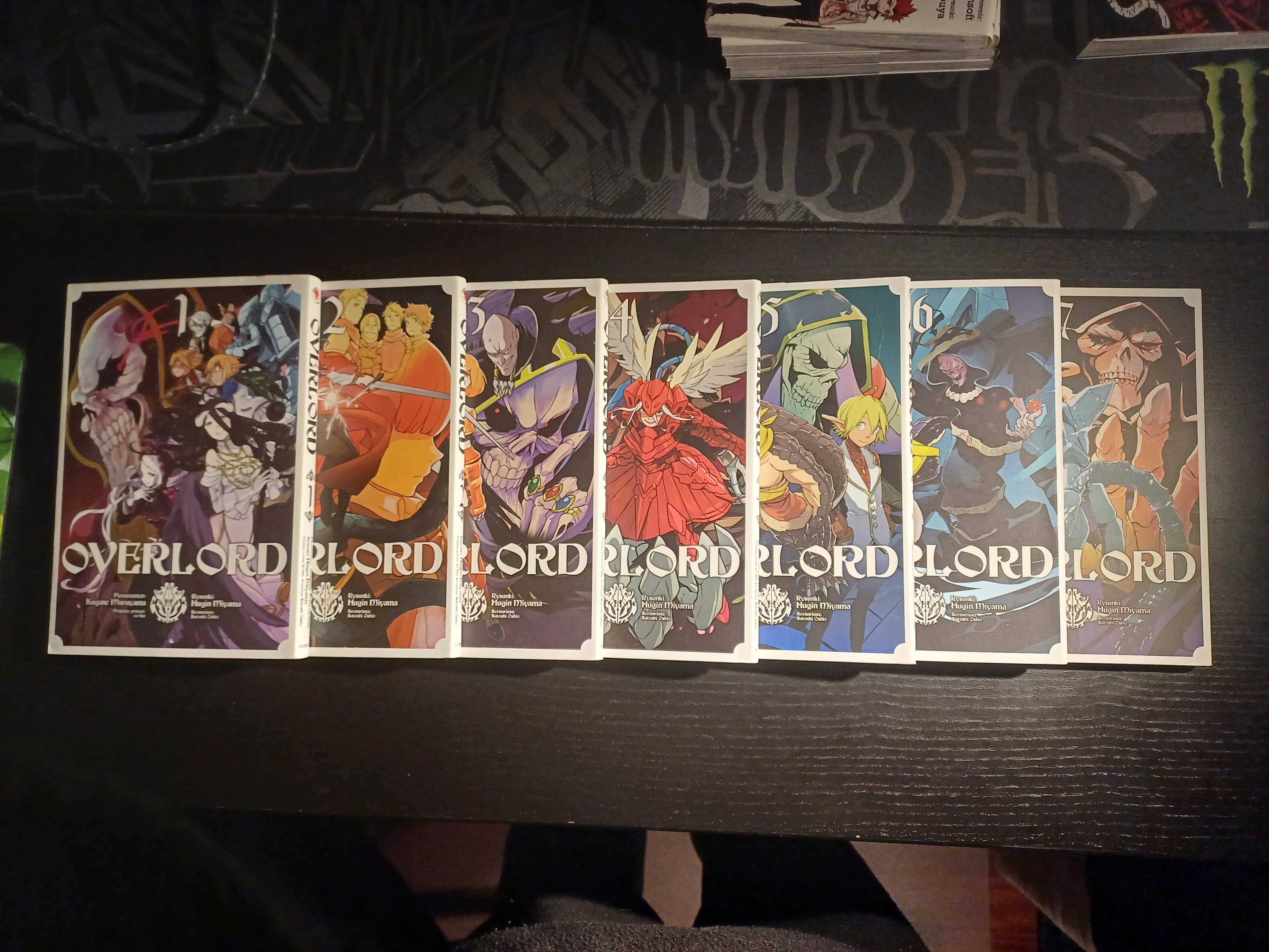 "Overlord" tomy 1,2,3,4,5,6,7
