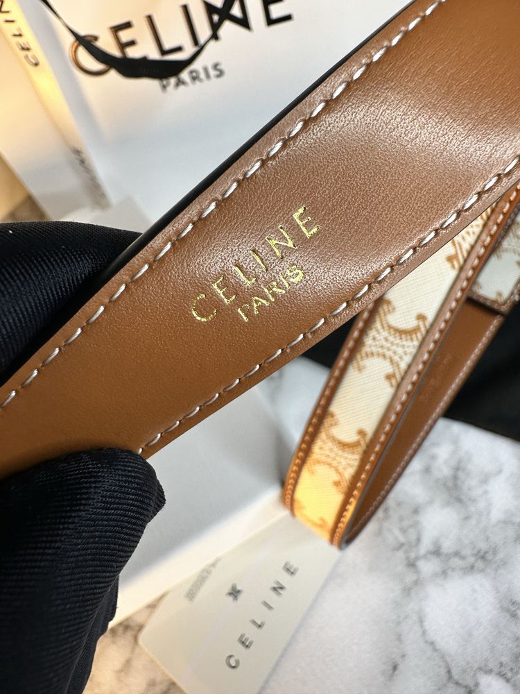 Pasek Celine Triomphe Canvas