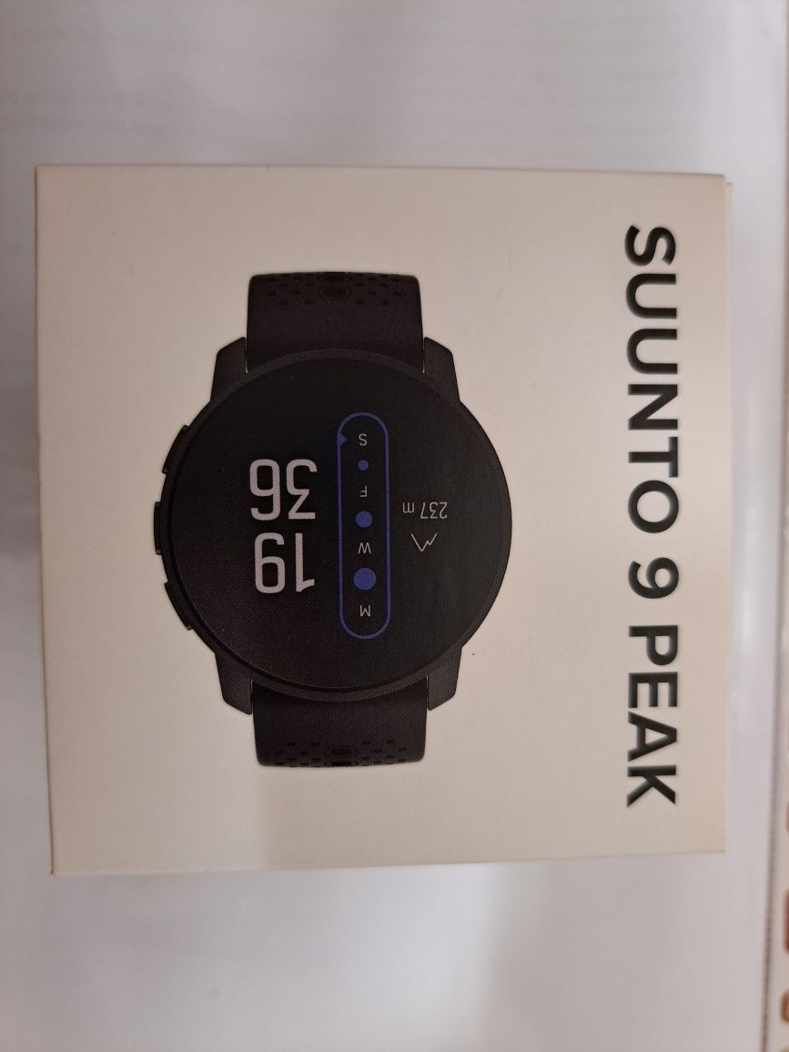 Smartwatch Suunto 9 Peak -  All Black - Praticamente Novo + Acessórios