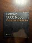 Lenovo 3000 N500 Podręcznik użytkownika instrukcja obsługi