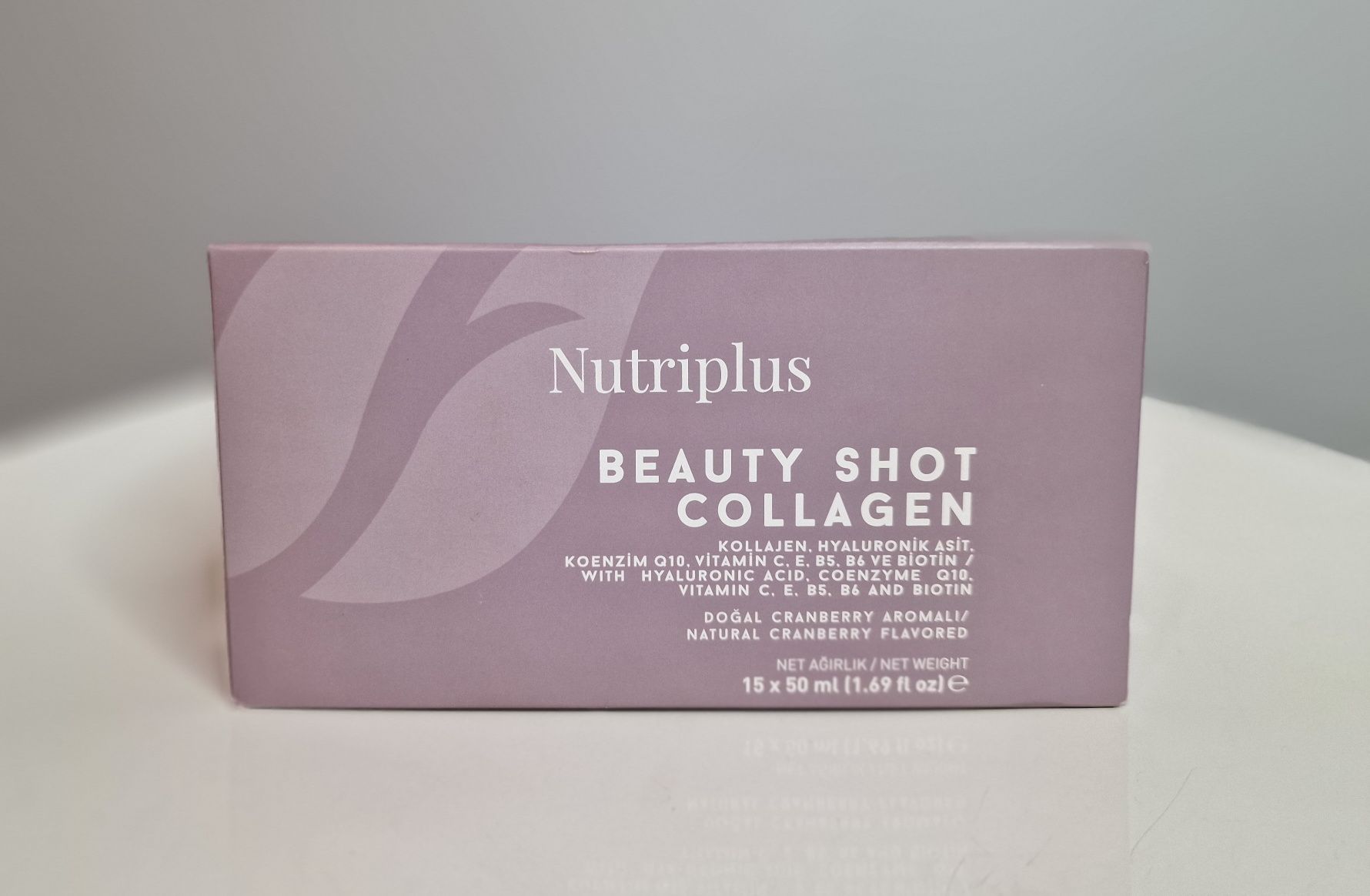 15x Kolagen Beauty Shot Nutriplus +Q10, B5, B6, C, E...