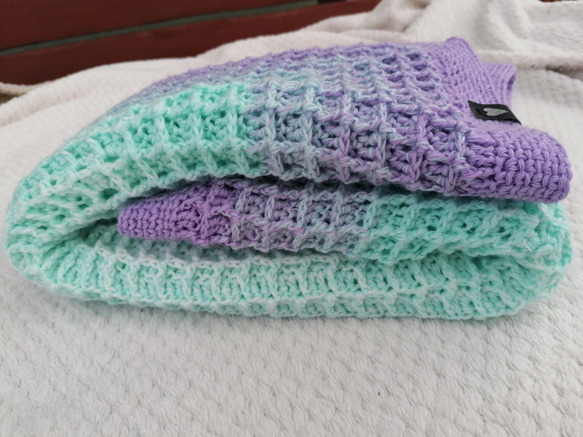 Kocyk dla niemowlaka hand made