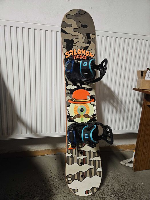 Deska snowboardowa Salomon 135cm z wiązaniami