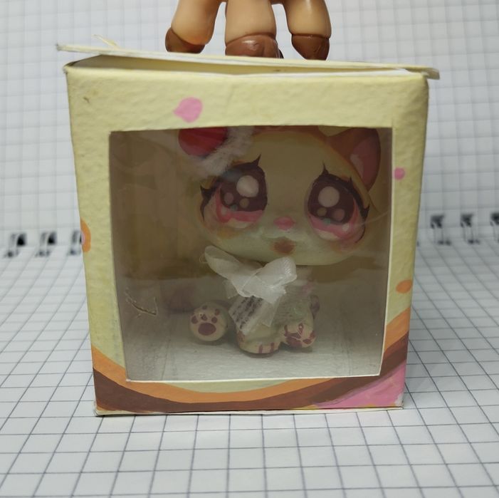 Littlest pet shop лпс lps кастом котик дисертик