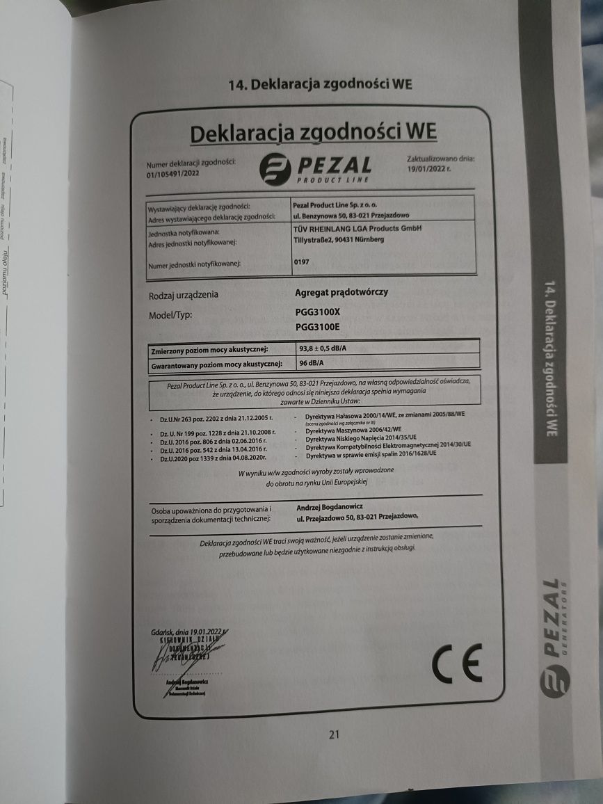 Agregat prądotwórczy
